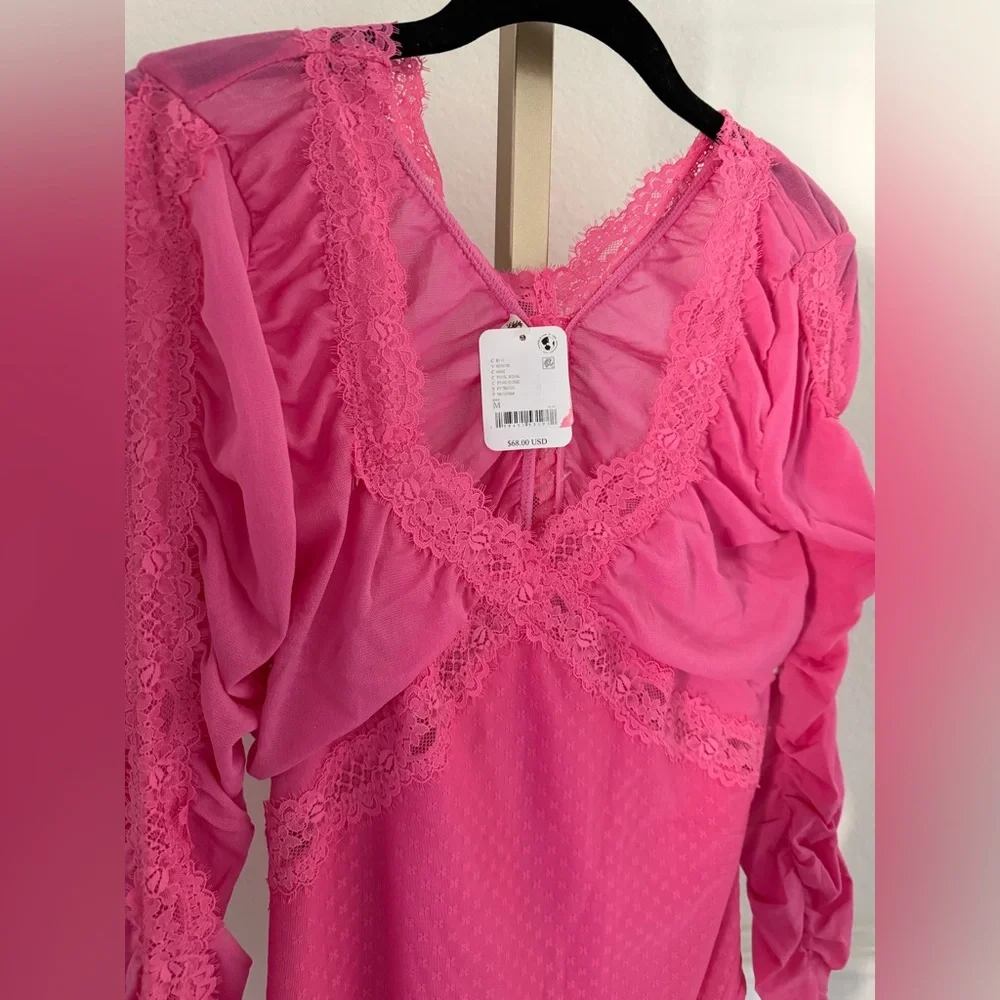 Free People Intimately Forever Young Bodysuit